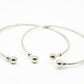 Hot 10pcs Lot Gold Silver Plated Charming Expandable Bangles Women Lady Wire Adjustable Bangle Bracelet For Fashion Gift Charms