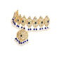 Luxury Pakistani Bridal Choker Set – Traditional Necklace, Earrings & Tikka