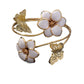 Fashion Flower Butterfly Cold Wind Women's Bangle