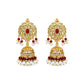 Luxury Pakistani Bridal Choker Jewelry Set with Earrings & Maang Tikka – Gold Tone Wedding Necklace Set for Women