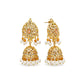 Elegant Pakistani Bridal Choker Jewelry Set with Earrings & Maang Tikka – Gold Tone Wedding Necklace Set for Women