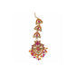 Pakistani Bridal Choker & Long Necklace Set – Pink & Orange Wedding Jewelry for Women