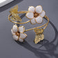 Fashion Flower Butterfly Cold Wind Women's Bangle
